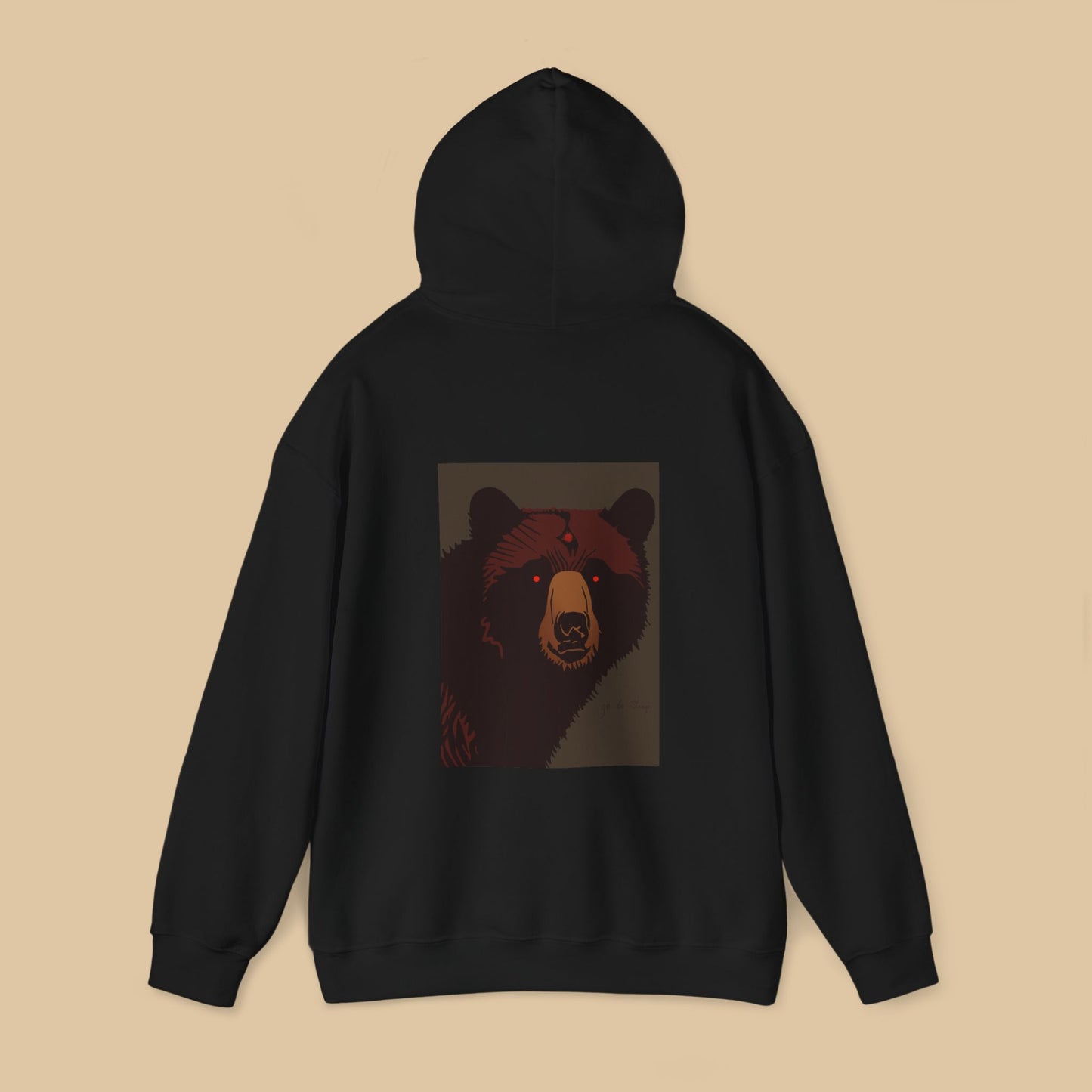 "Go to sleep" Bear Hoodie